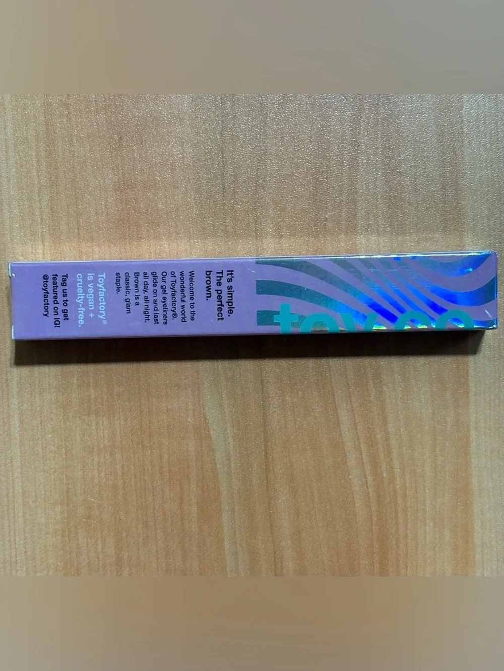 Toy factory gel eyeliner in brown